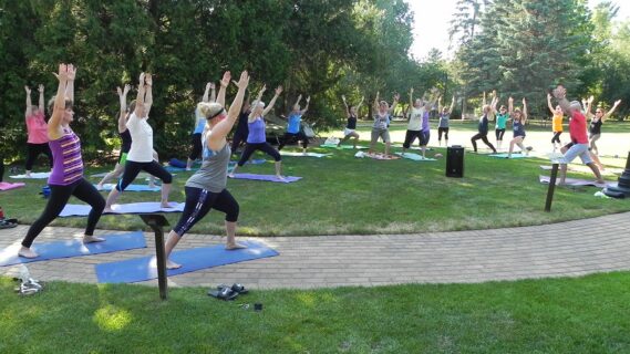 In-Person: Sculpture Garden Yoga at Leigh Yawkey Woodson Art Museum